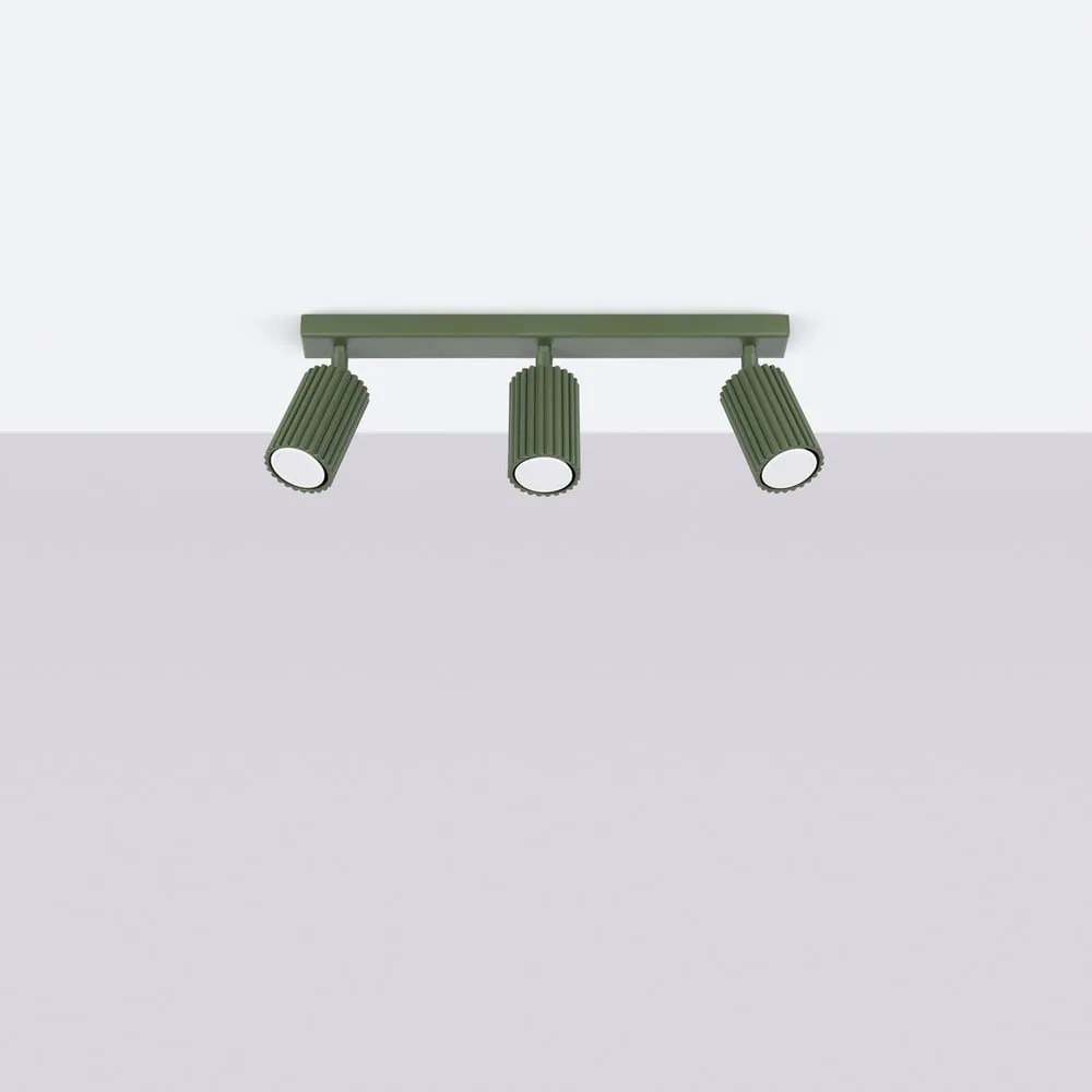Faretto verde 6,5x45 cm Gleam – Sollux
