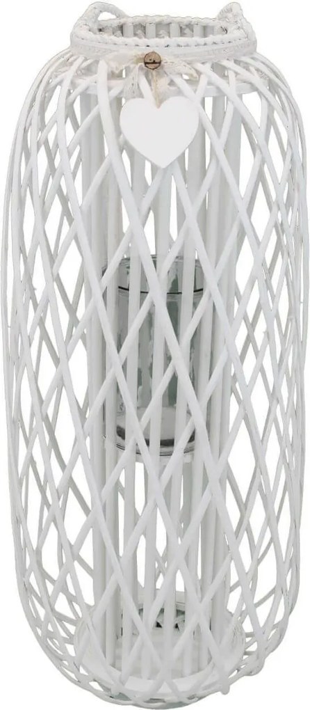 GENEVIEVE - lanterna in vimini tondo 20 x 95 cm