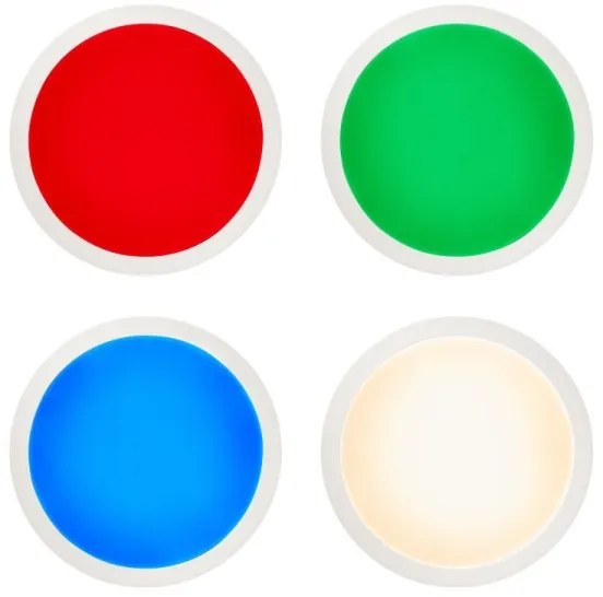 Brilliant - Plafoniera dimmerabile RGBW ABIE LED/24W/230V + +TC