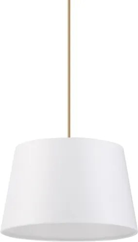 Lampada a sospensione su cavo AIDA 1xE27/60W/230V Ø 25 cm rovere/marrone/bianco