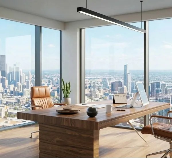 Plafoniera LED ALLDAY BASIC LED/40W/230V 2700/4000/6000K nera