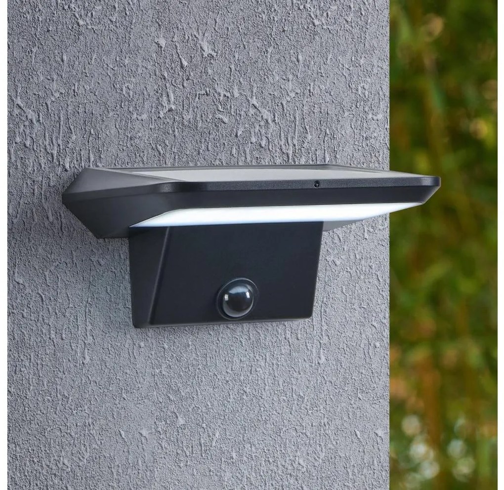 Eglo 48944 - Lampada da parete solare LED con sensore PORRASSA LED/20W/3,7V IP44