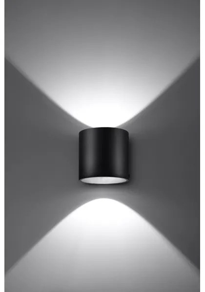 Sollux SL.0048 - Applique ORBIS 1 1xG9/40W/230V nero
