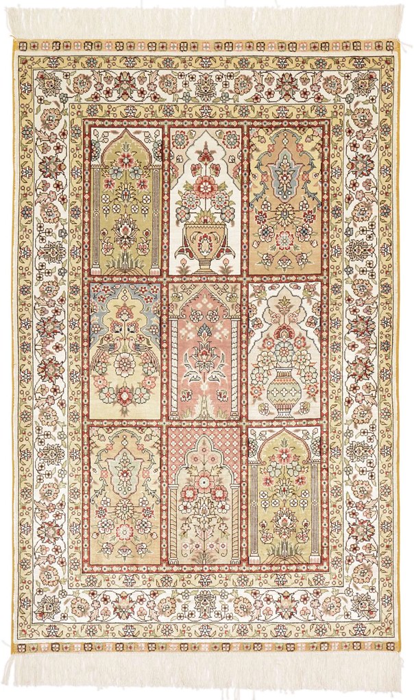 Hereke Tappeto orientale 80x120 (Cina) Annodato A Mano