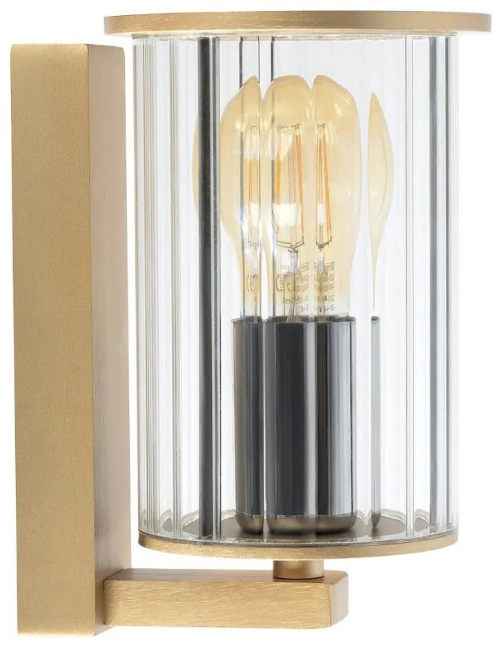 Argon 8752 - Applique da esterno NORFOLK 1xE27/15W/230V IP44 oro