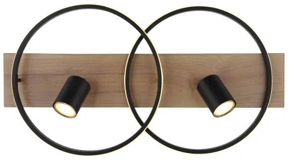 Globo 67309-36 - Plafoniera LED DANNY 2xLED/18W/230V + 2xGU10/35W/230V