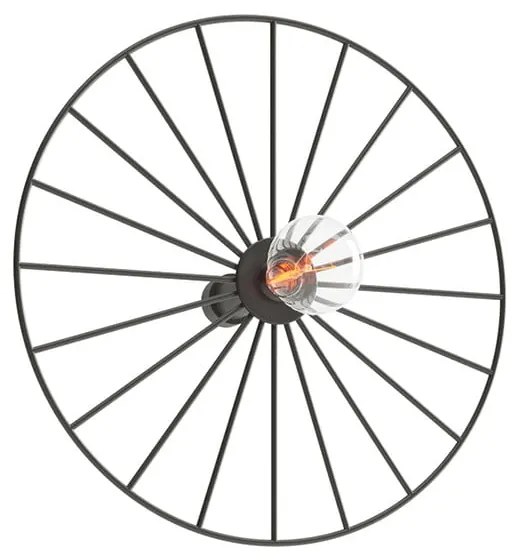 Lampada da soffitto nera ø 30 cm Soho - Sollux