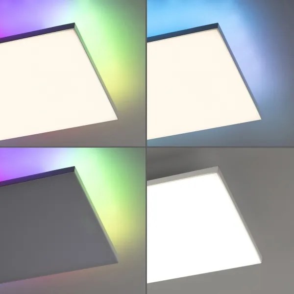 Leuchten Direkt 15561-16 - Plafoniera LED RGB dimmerabile CONRAD 27W/230V + tc