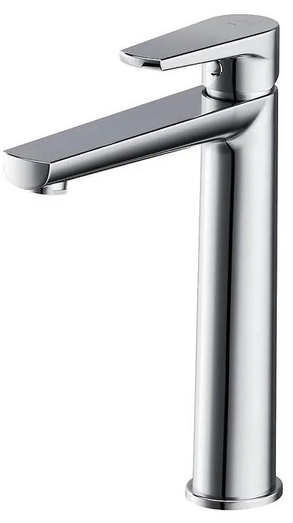 Cersanit S951-363 - Rubinetto del lavandino MODUO 27,2 cm cromo lucido