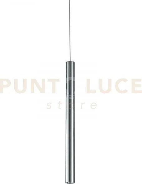 Sospensione led binario oboe cromo 3,5w 240lm 3000k 2,5x150cm