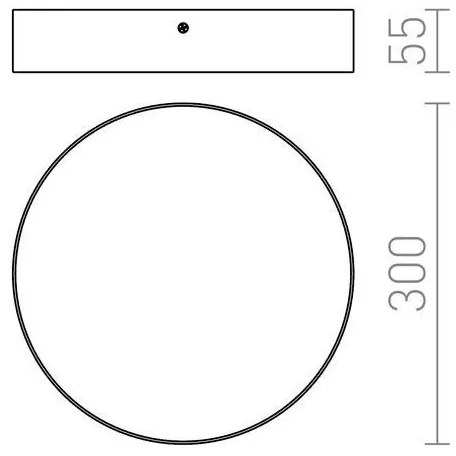 RED - Design Rendl - R12845 - Plafoniera LED LARISA LED/30W/230V marrone