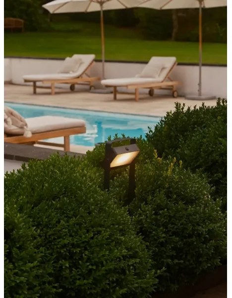 Nordlux - Lampada solare a LED SAULIO, 4,45 W, 3,7 V, IP44, 2000 mAh