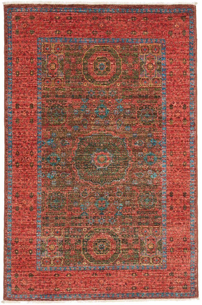 Mamluk Tappeto orientale 80x120 Marrone (Pakistan) Annodato A Mano