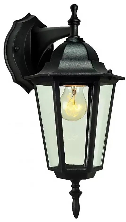 Applique da esterno ARRAIA 1xE27/15W/230V IP44 nero