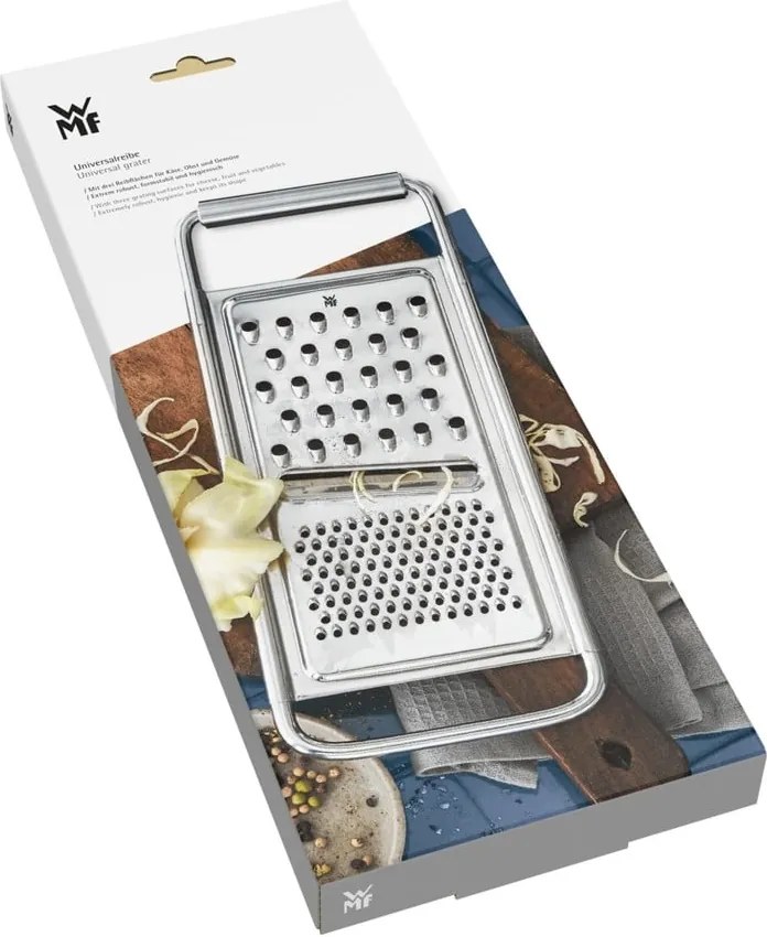 Grattugia Cromargan® in acciaio inox con manico, lunghezza 30 cm - WMF