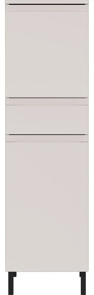 Mobile per bagno color crema alto e stretto 34x120 cm Salinas – Germania