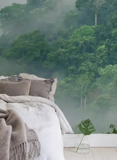 Rebel Walls Carta da parati panoramica Misty Forest