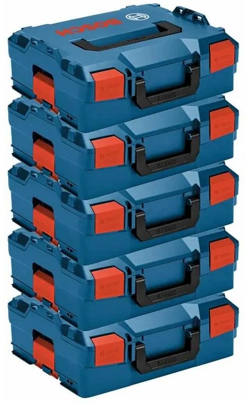 Bosch - Pack di 5 Valigette impilabile L-Boxx 136