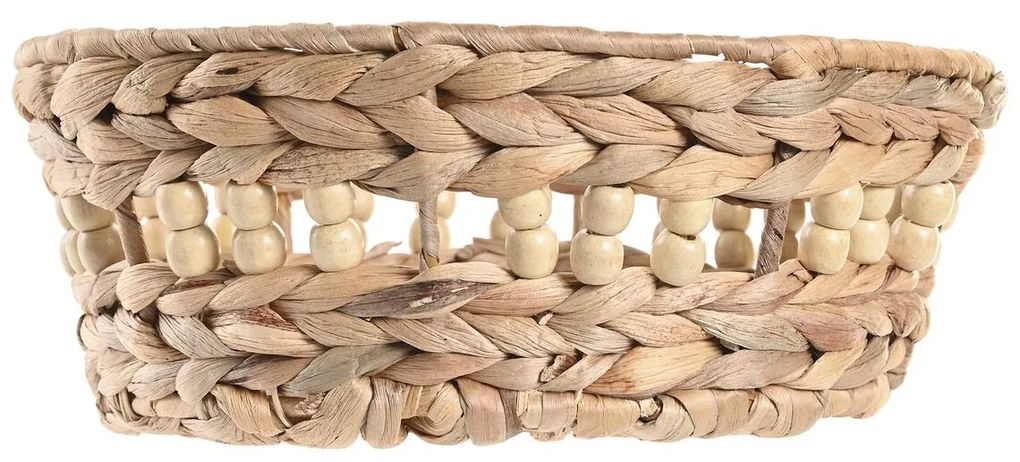 Svuotatasche DKD Home Decor Tropicale Fibra naturale (24 x 24 x 9 cm)