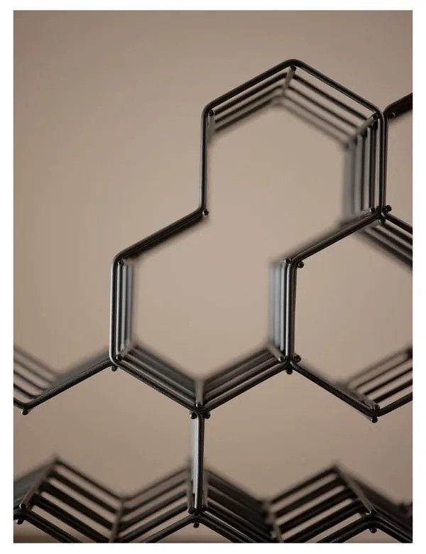 Portabottiglie in metallo numero di bottiglie 5 Rocks - Zone