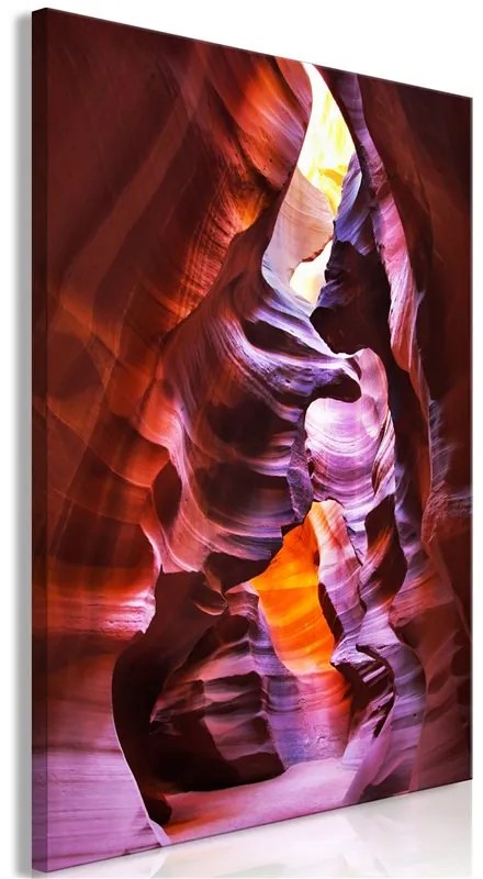 Quadro Antelope Canyon (1 Part) Vertical  Colore Giallo, Dimensioni e Misure 40x60