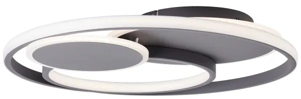 Brilliant - Plafoniera LED dimmerabile RUNDA LED/50W/230V 3000-6500K nero + +TC