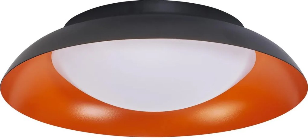 Osram - Plafoniera LED dimmerabile ORBIS PLATE LED/35W/230V Ø43 cm arancione/nero