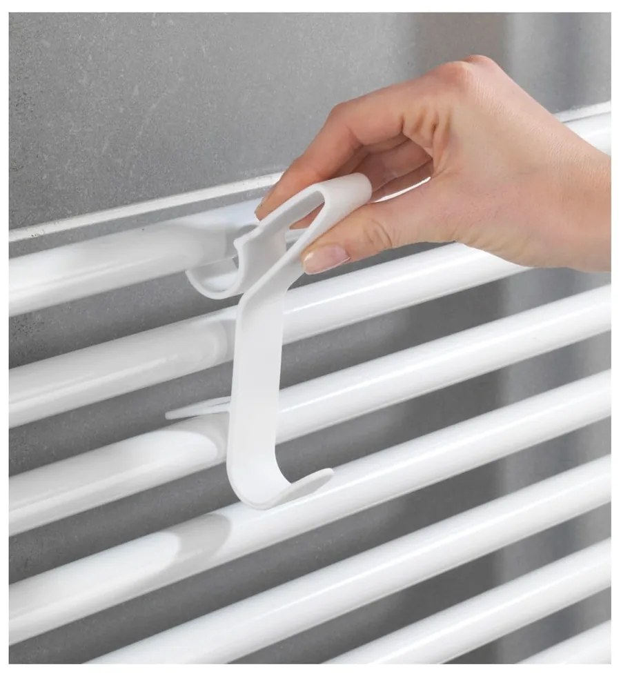 Gancio bianco per radiatore Flexi Universal Flexi - Wenko