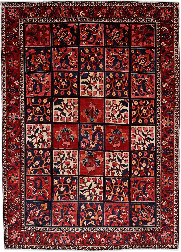 Bakhtiar Tappeto persiano 220 x 300 (Iran) Annodato A Mano