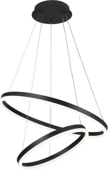 Lampadario a sospensione con filo LED dimmerabile LED/70W/230V 3000-6500K + telecomando