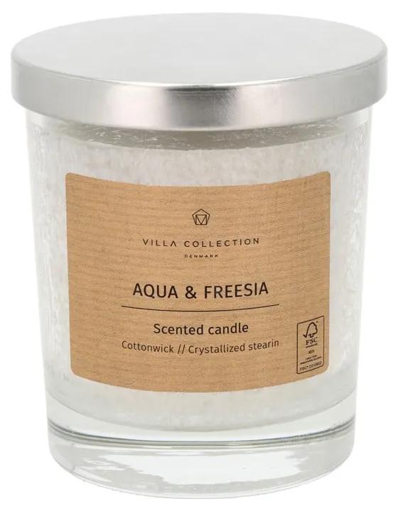 Candela profumata tempo di combustione 40 h Kras: Aqua &amp; Freesia - Villa Collection