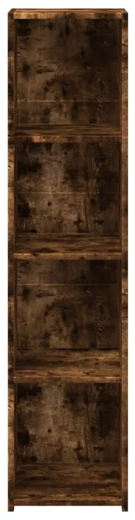 Credenza rovere fumo 30x41x124cm in legno multistrato