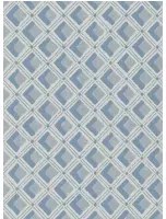 Designers Guild Tapete Amsee Geometric - Slate Blue
