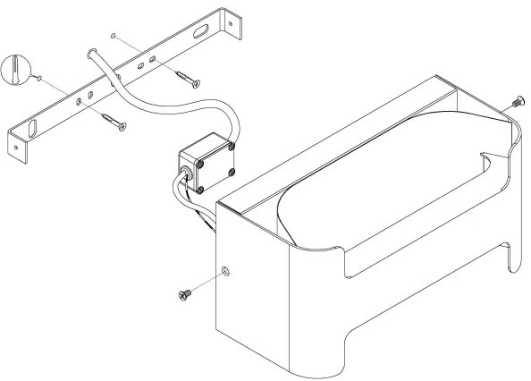 Eglo 98729 - Applique a LED da esterno PASSIRANO LED/4,8W/230V IP44