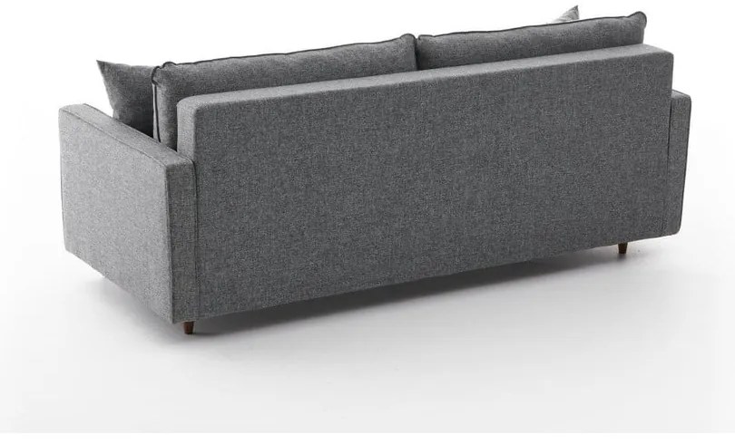 Divano letto grigio scuro 210 cm Eva - Balcab Home