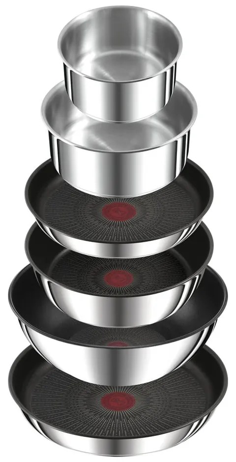 Set di pentole in acciaio inox 13 pezzi INGENIO Preference ON L9749432 - Tefal