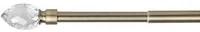 Kit bastone per tenda estensibile da 120 a 210 cm Pine in ferro oro antico Ø 20 mm
