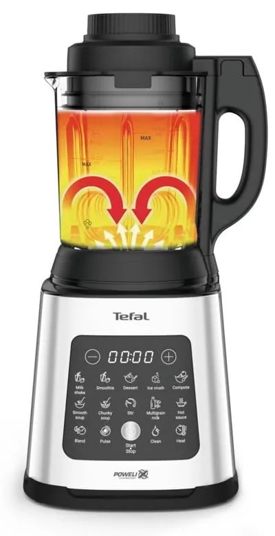 Miscelatore da tavolo in argento Perfectmix Cook BL83SD30 - Tefal