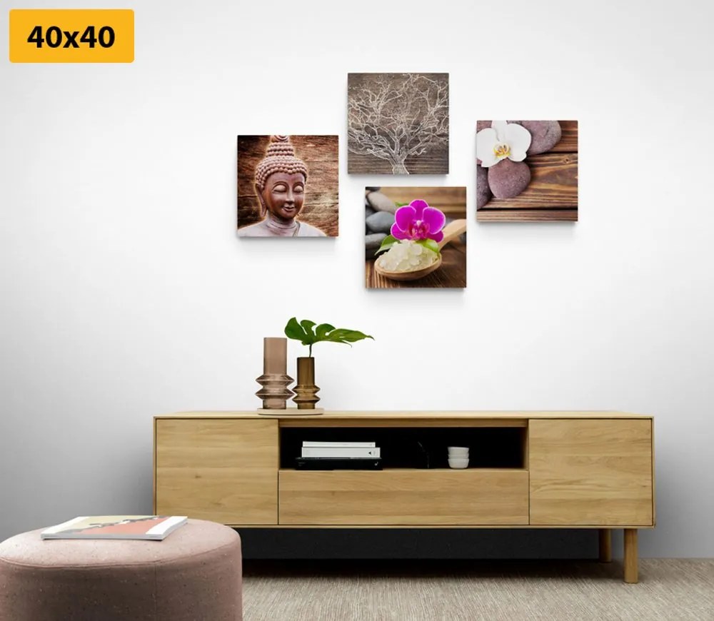 Set di quadri – Feng Shui in stile naturale