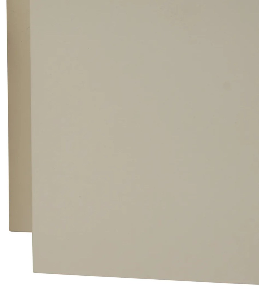 Applique moderna beige G9 quadrata - Sola