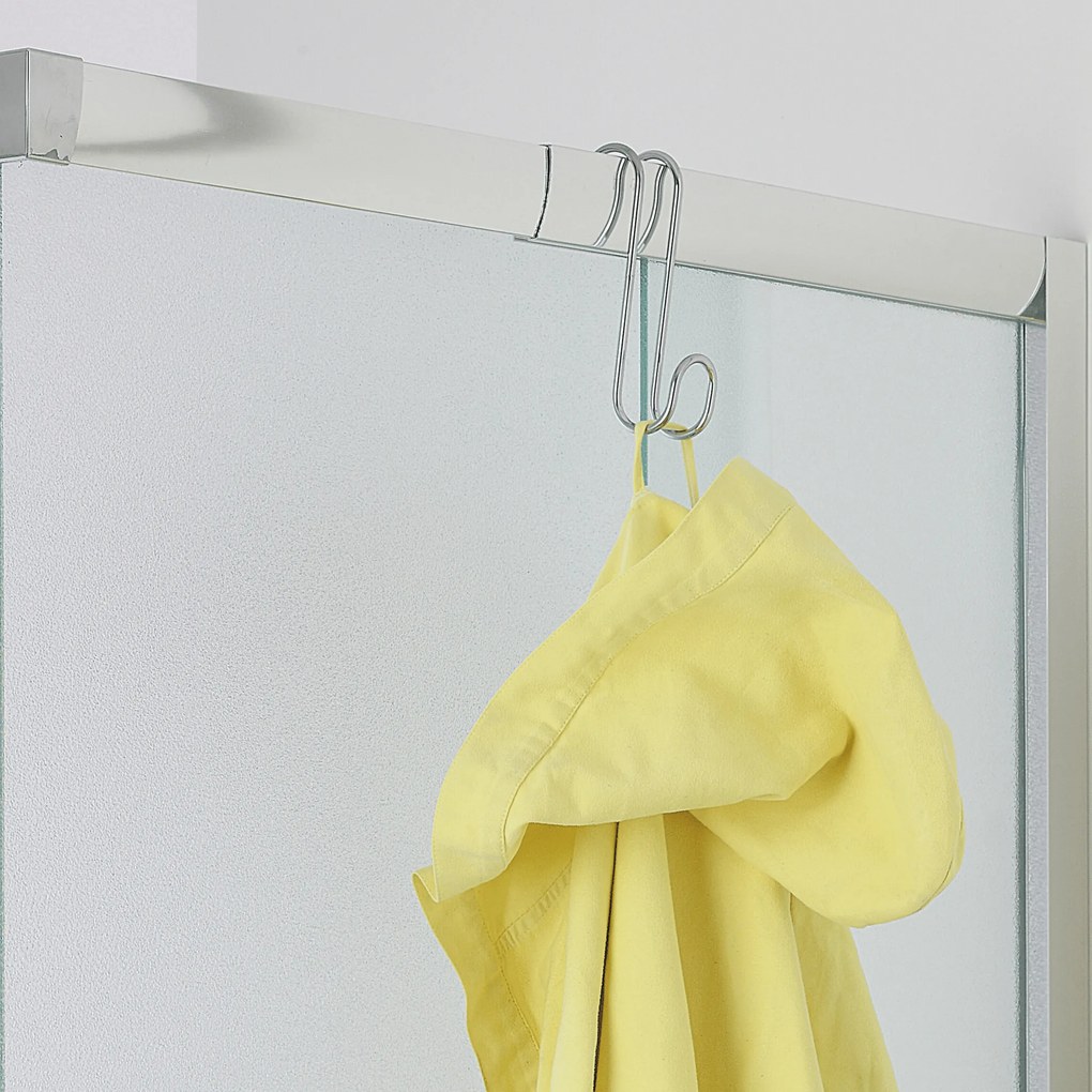 Gancio Singolo a Parete Feridras "Linda 2.0" Cromo Lucido