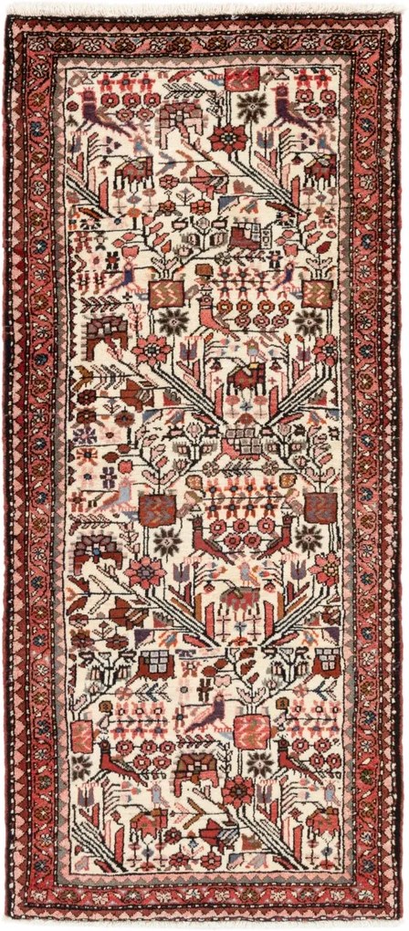 Tappeto 80 x 190 (Iran) Annodato A Mano