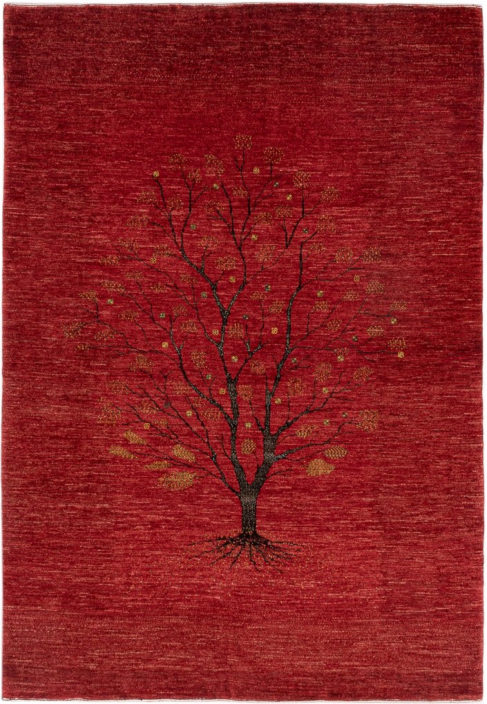Loribaft Tappeto 230x170 Rosso (Iran) Annodato A Mano