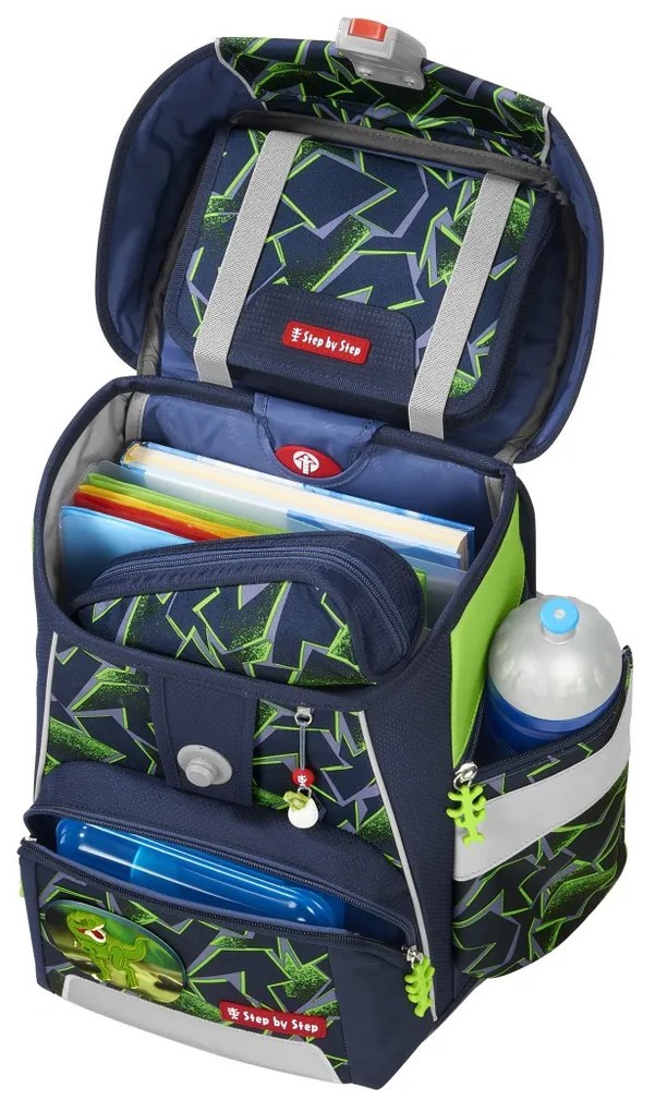 Zaino scuola SPACE - set 5 pezzi, Step by Step Wild T-Rex Taro
