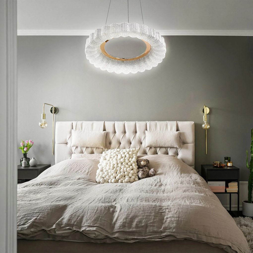 Lampada LED MS018-CP ROSE GOLD 40cm