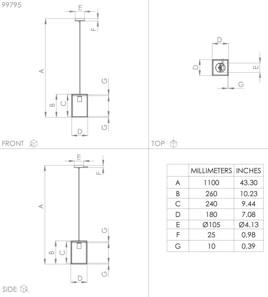 Eglo 99795 - Lampadario su corda LIBERTAD 1xE27/40W/230V