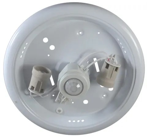 Plafoniera con sensore PLAFON 2xE27/80W/230V
