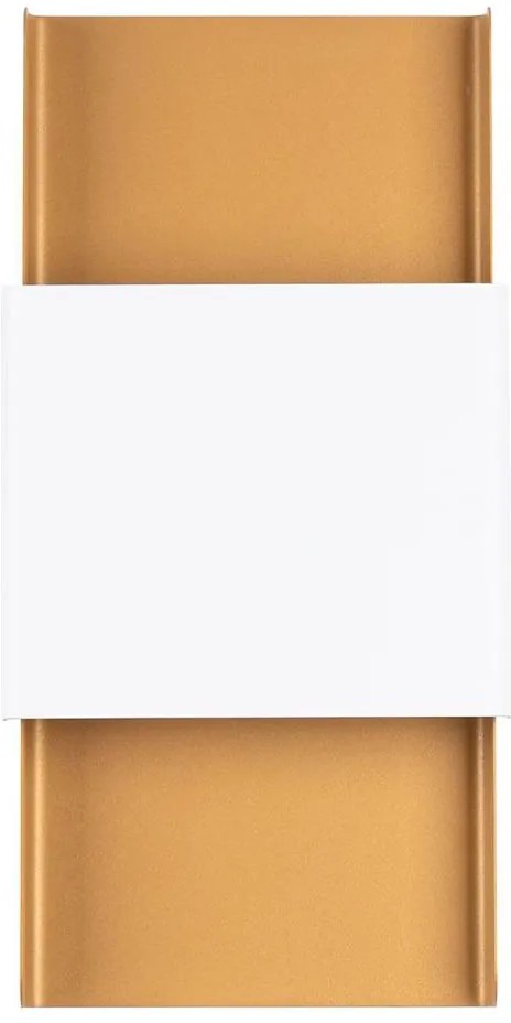 Sollux SL.1353 - Applique DURLIN 2xG9/8W/230V oro/bianco