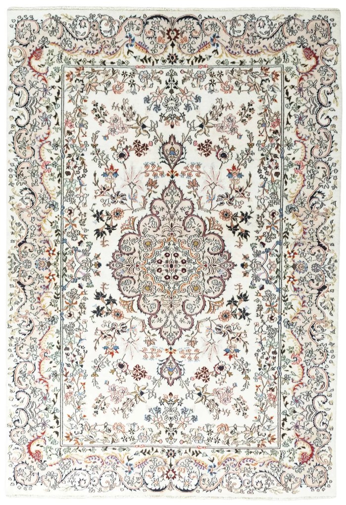Mashad Tappeto persiano 290 x 200 Beige (Iran) Annodato A Mano