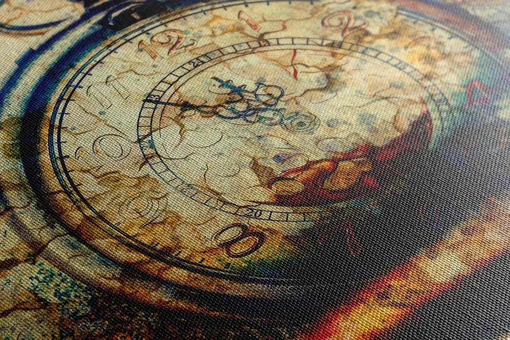 Stampa su tela – Orologi antichi